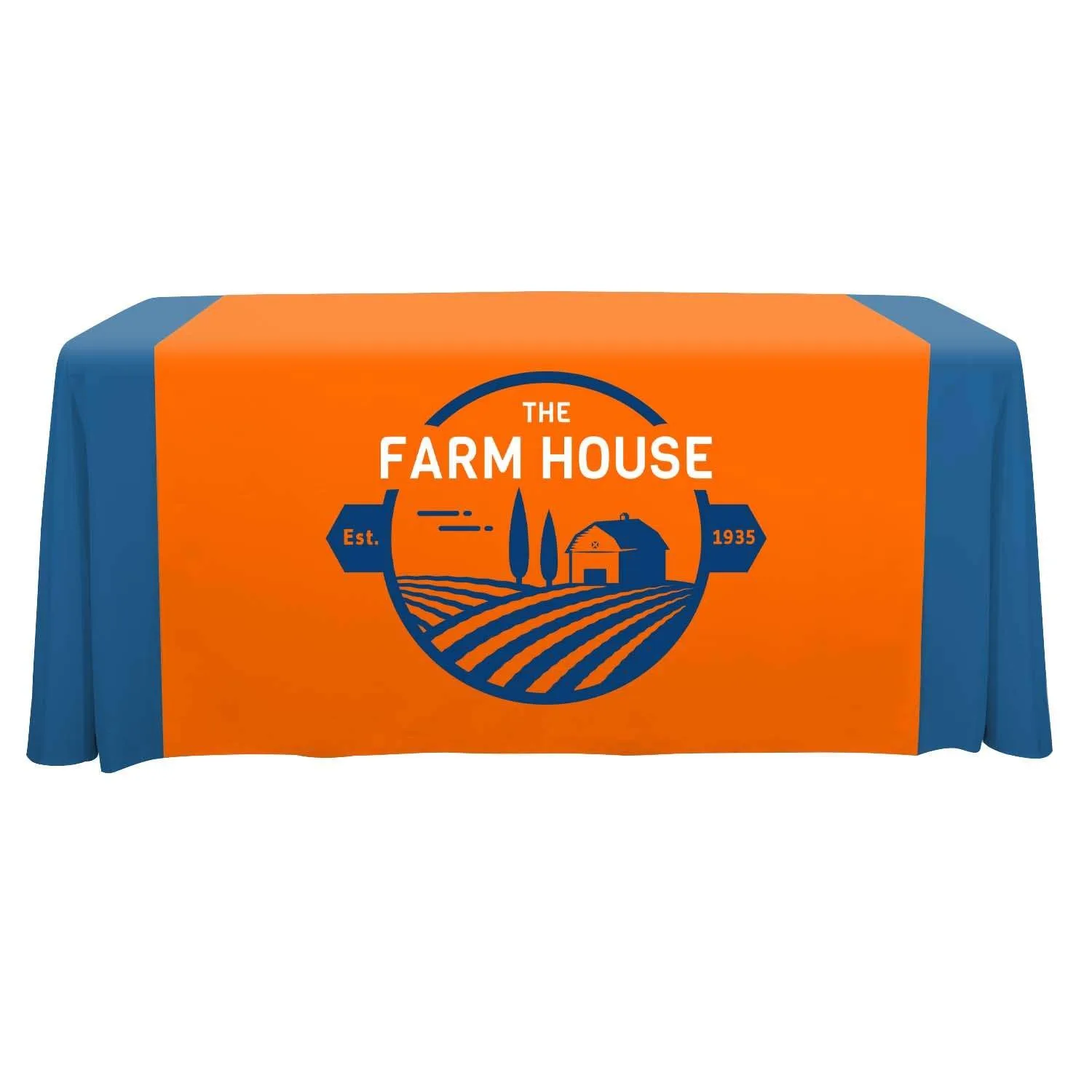 57" Standard Table Runner (Full-Color Front Only) view 4