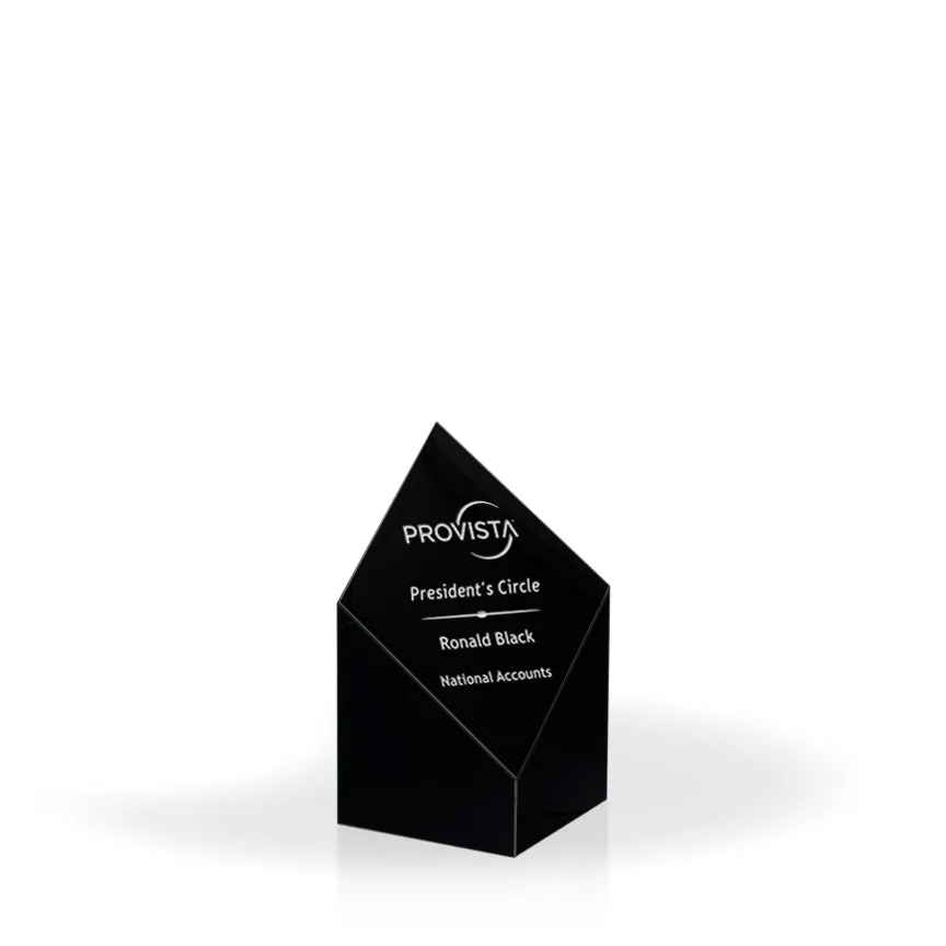 Rio Black Diamond Crystal Award, Small