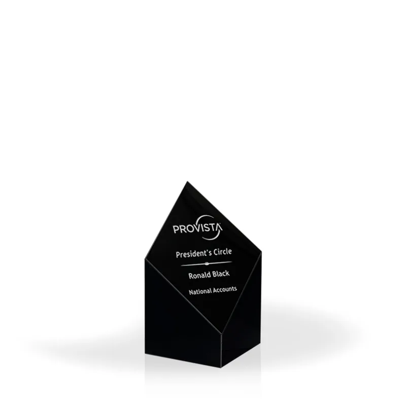 Rio Black Diamond Crystal Award, Small