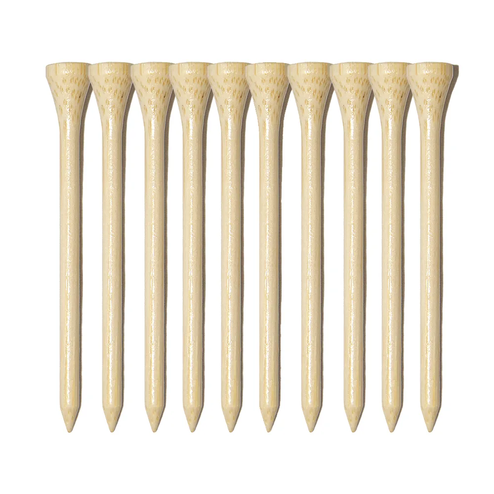 10 Pack of Bamboo Golf Tees view 2