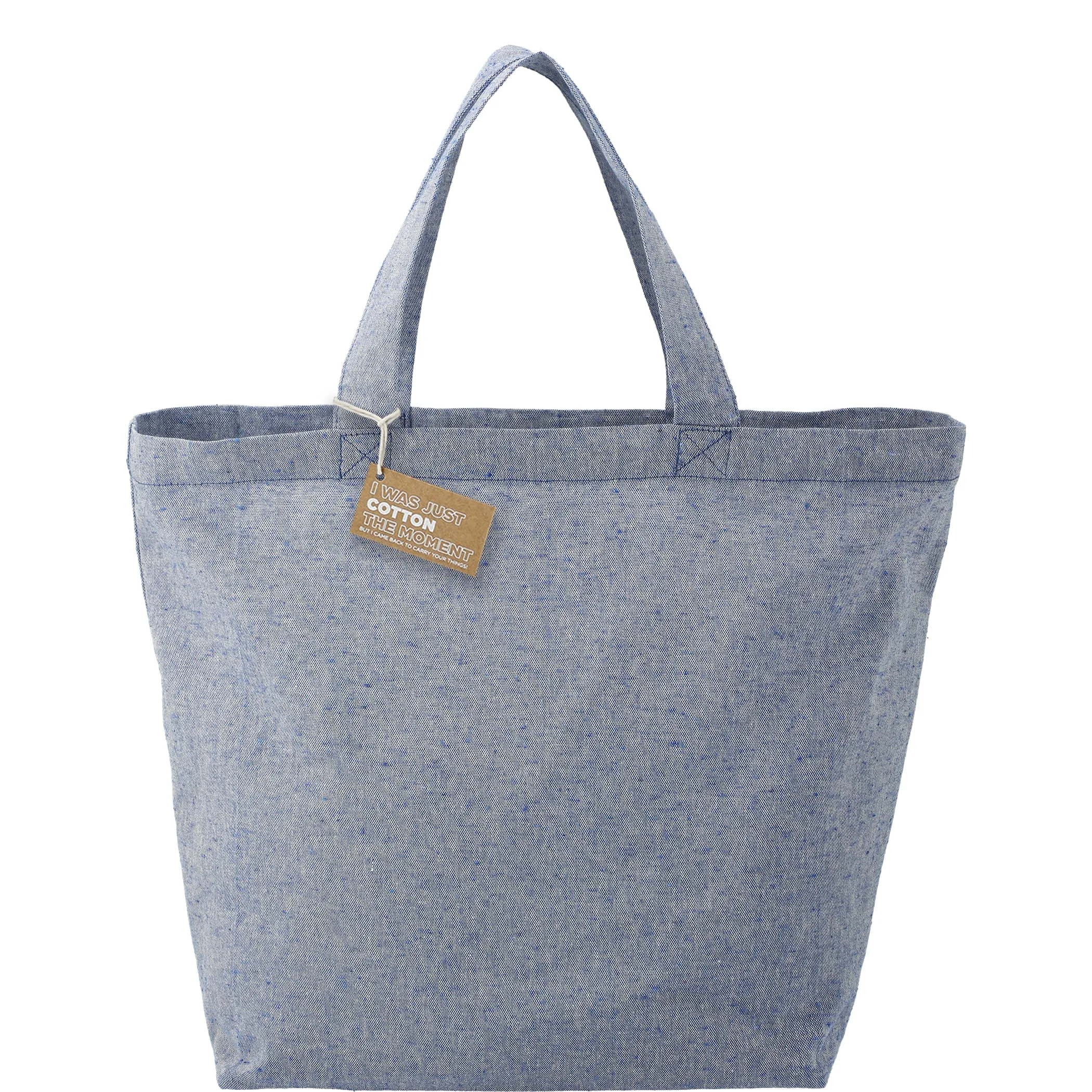 Recycled 5oz Cotton Twill Grocery Tote view 2