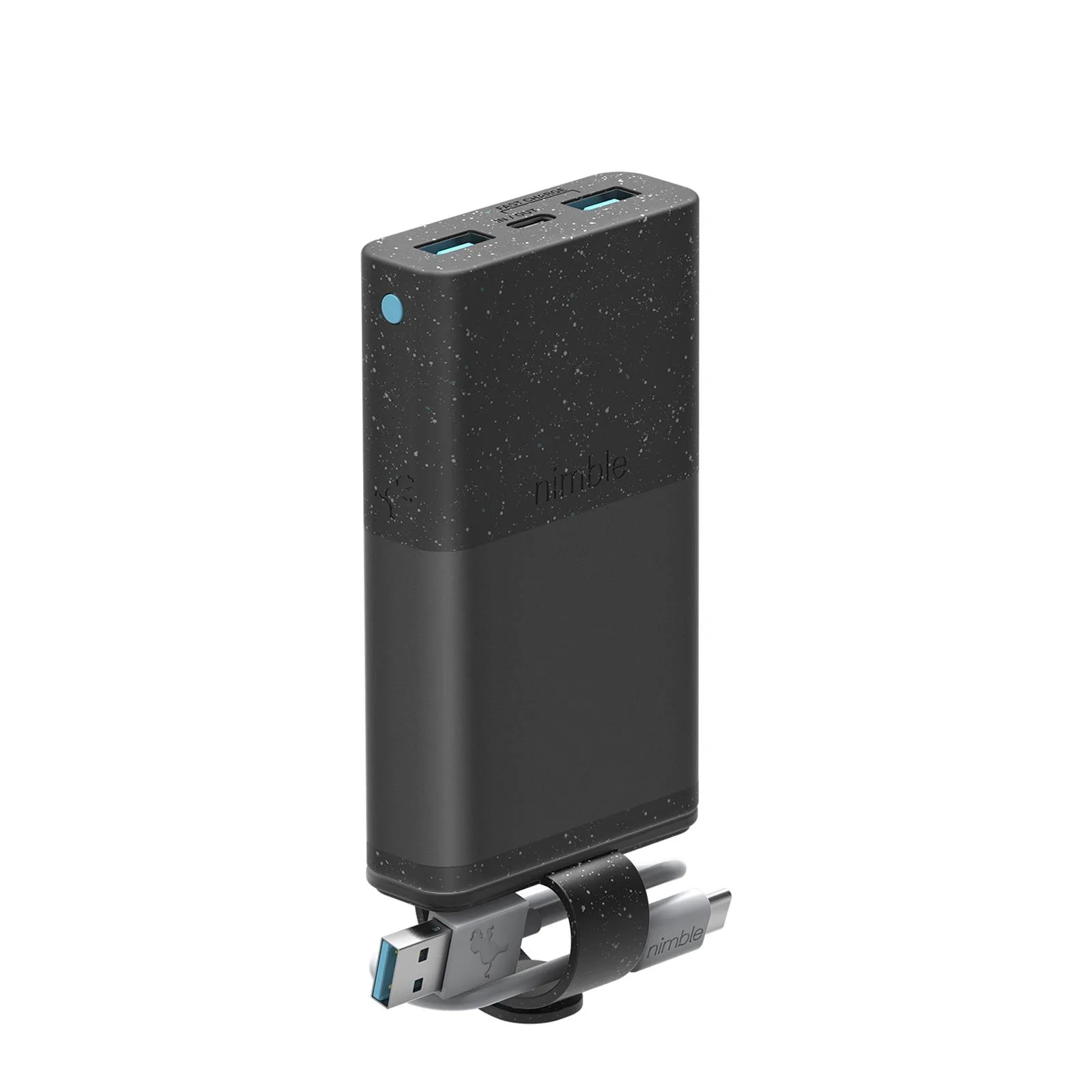 Nimble Nimble Eco-Friendly 3-Day Fast Portable Charger - Aluminum