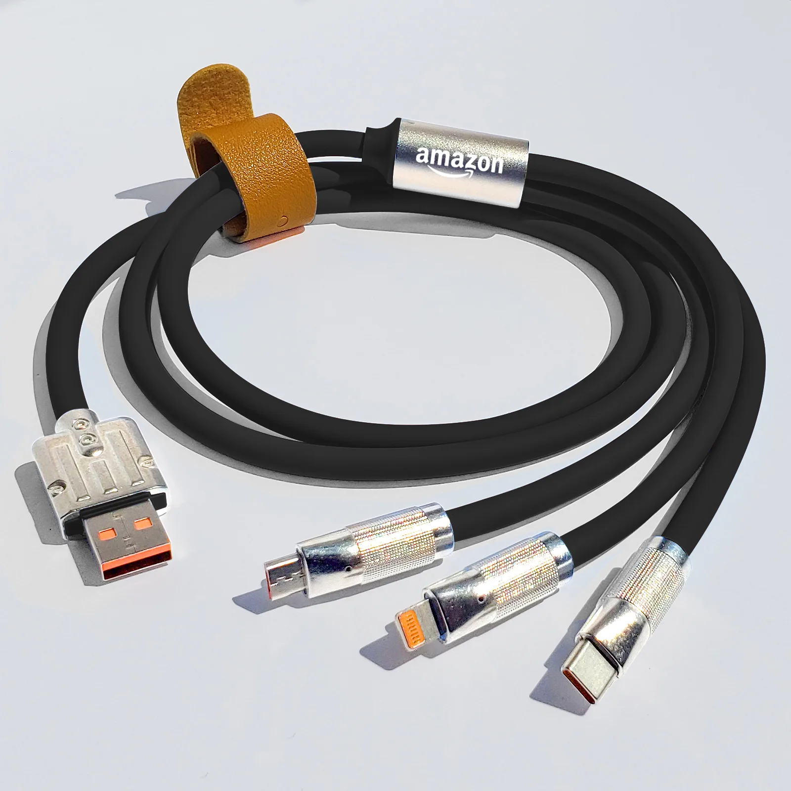 Heavy Duty 3-in-1 Charging Cable view 4