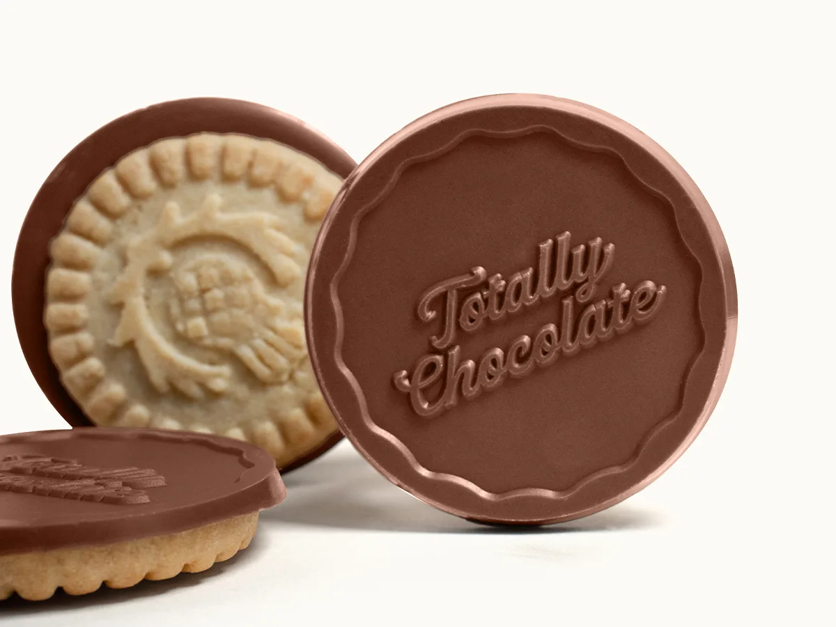 Decadent 6-Piece Chocolate Shortbread Cookie Gift Set with Luxury Custom Packaging view 5