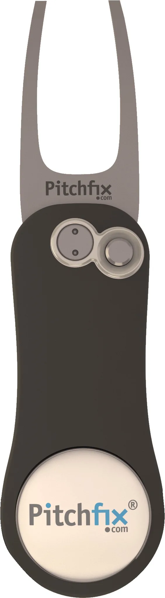 Gunmetal Gray Logo Front View