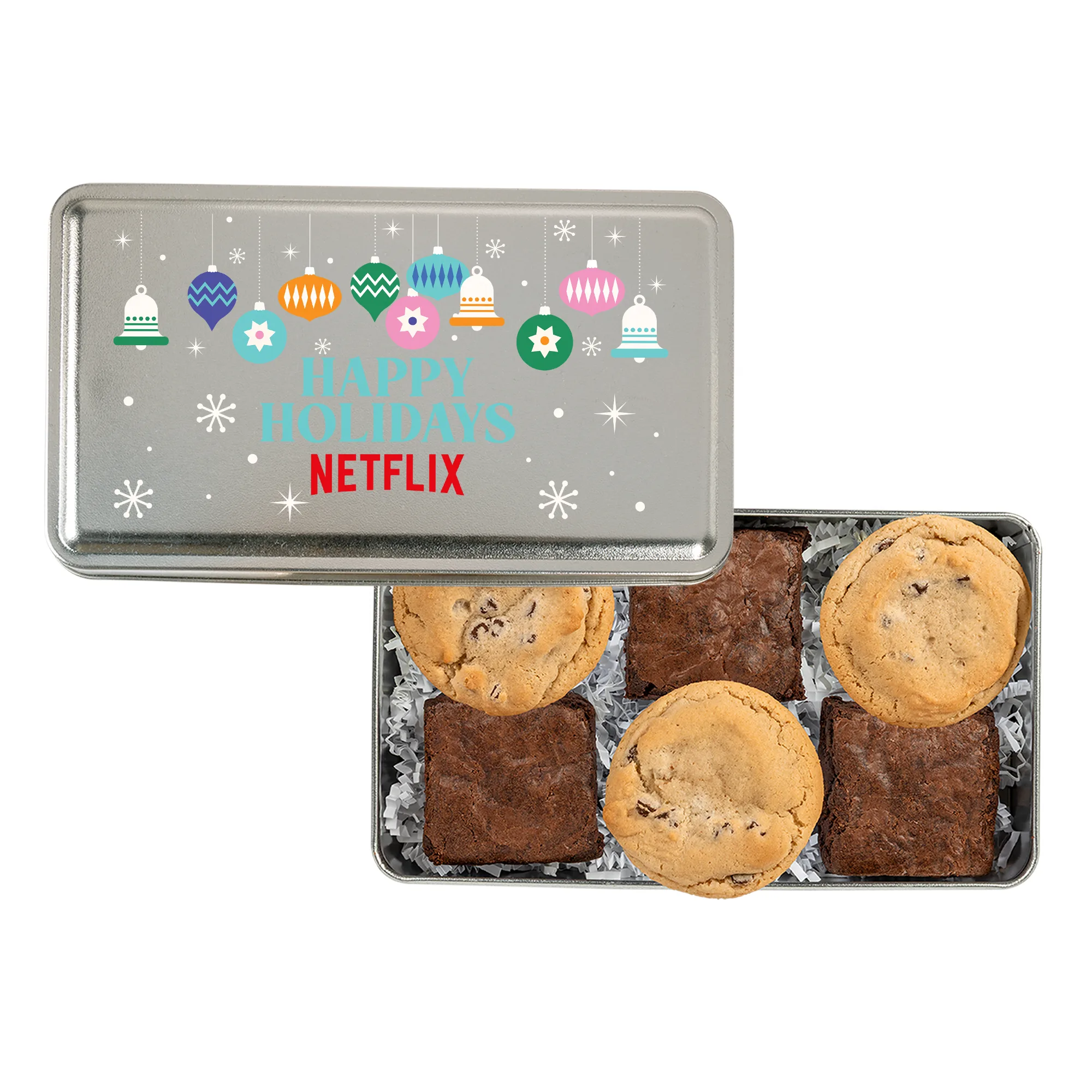 Fresh Beginnings Fudge Brownies & Chocolate Chip Cookies in Tin view 4
