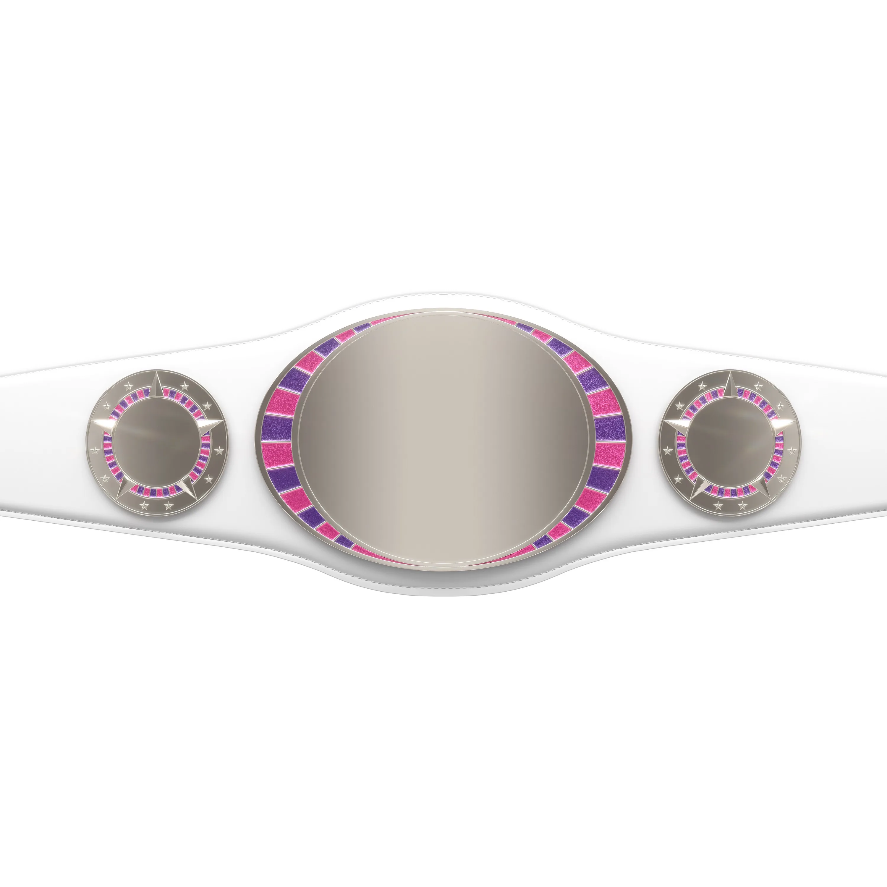 Vibraprint® Juniors Championship Belt in White view 2