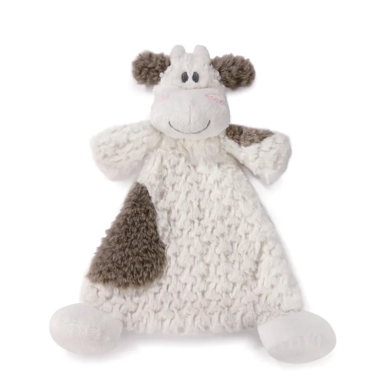 Demdaco (AMC) Moozer Cow Rattle Blankie