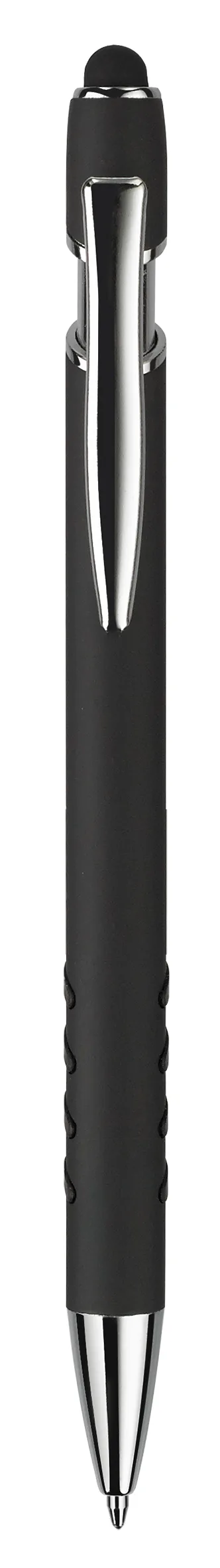 Black/Silver Blank Front View
