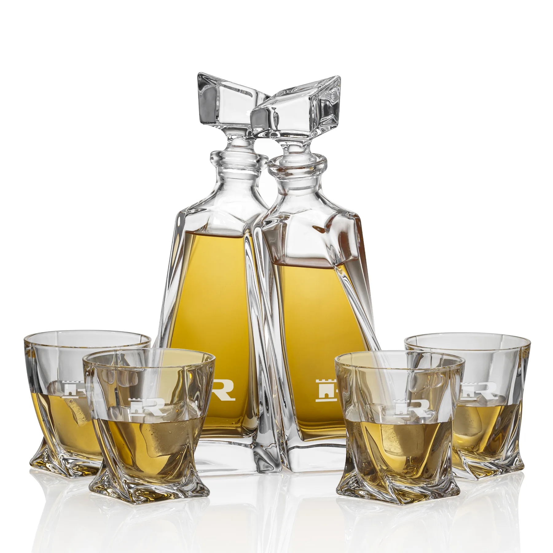 Bonham Twin Decanters & Set