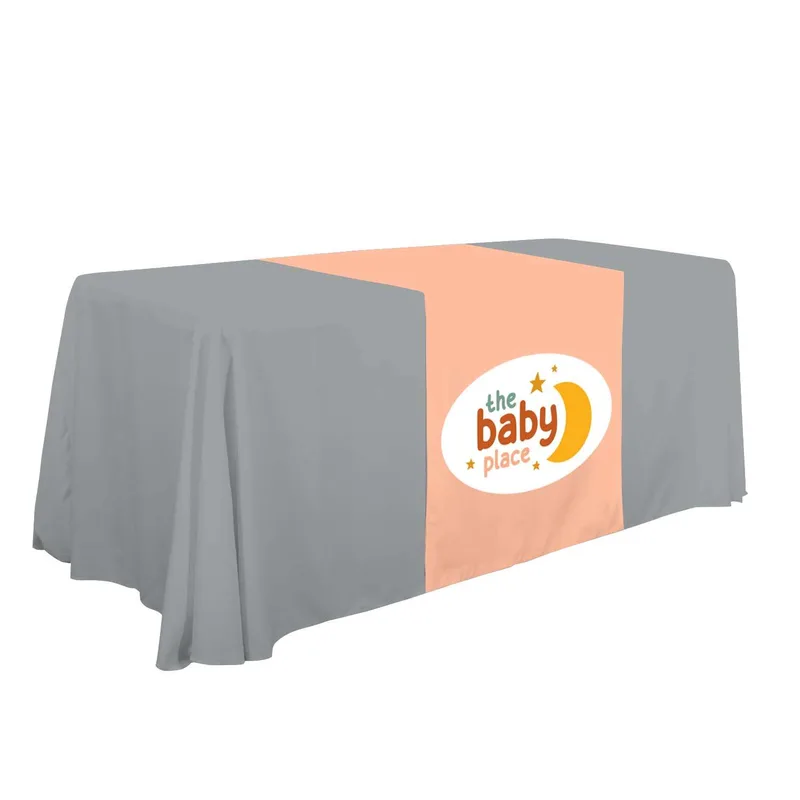 28" LazerLine Table Runner Full-Color Front Only