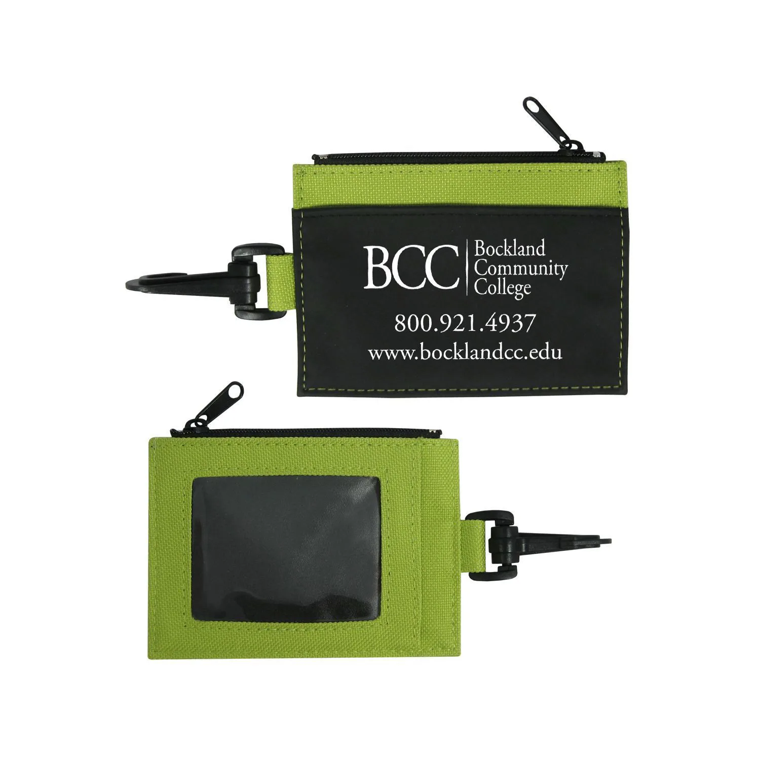 Zippered Id Wallet W/Clip view 4