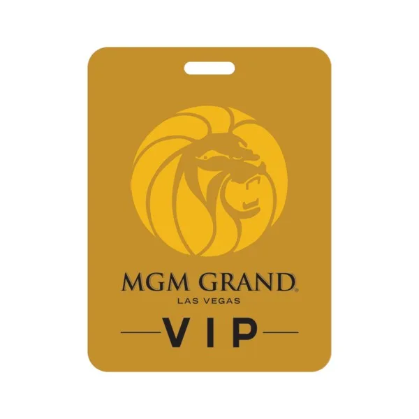 3" x 4" Plastic Identification Badge view 2
