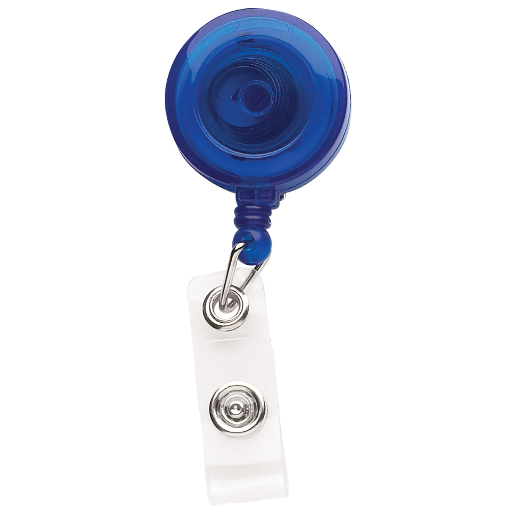 "Better" Translucent Round Retractable Badge Reel view 2