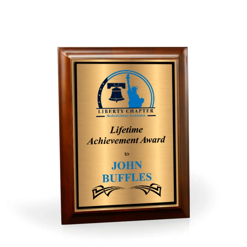 Jordan Plaque Gold - Small