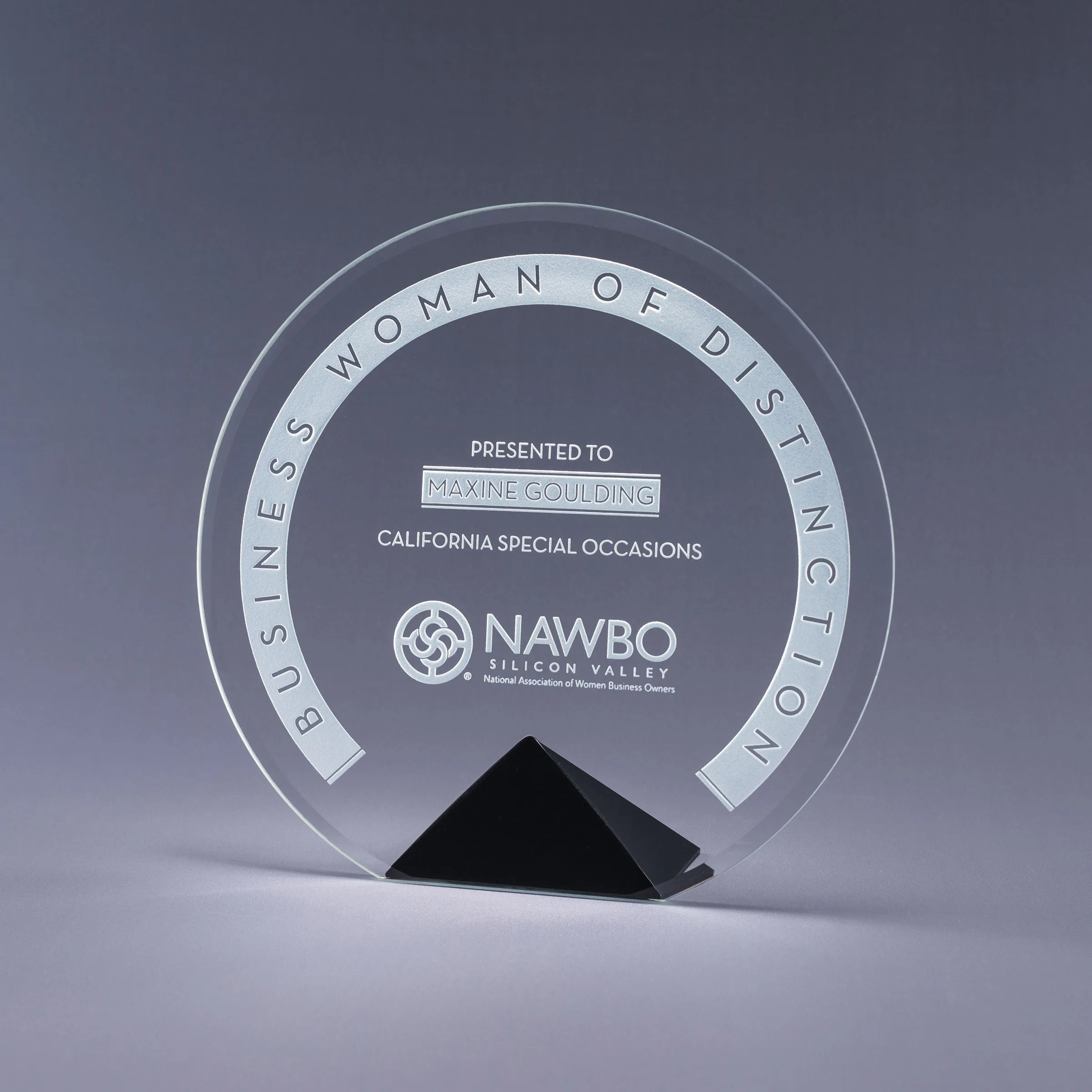 8.5" Black Cyrk Award