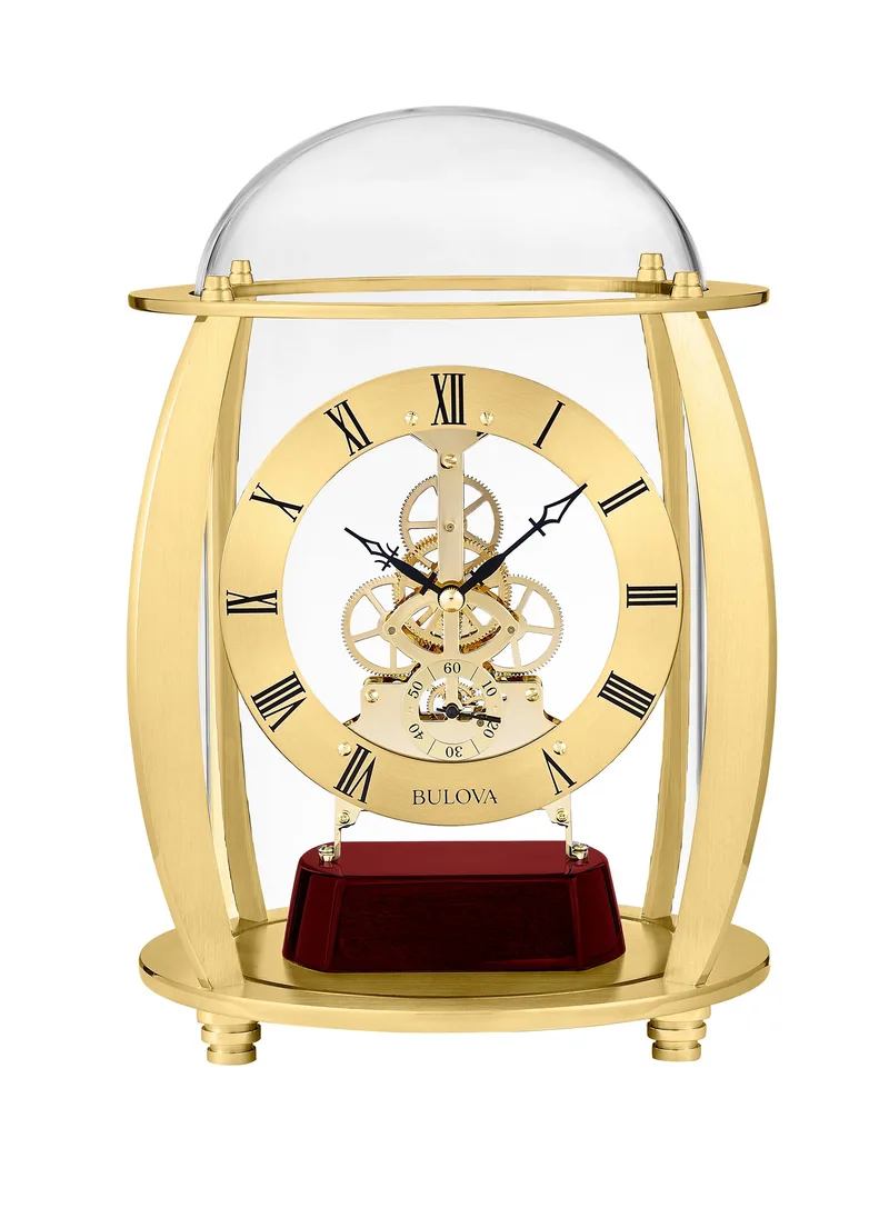 Bulova Clocks Victoria Glass Dome Table Clock