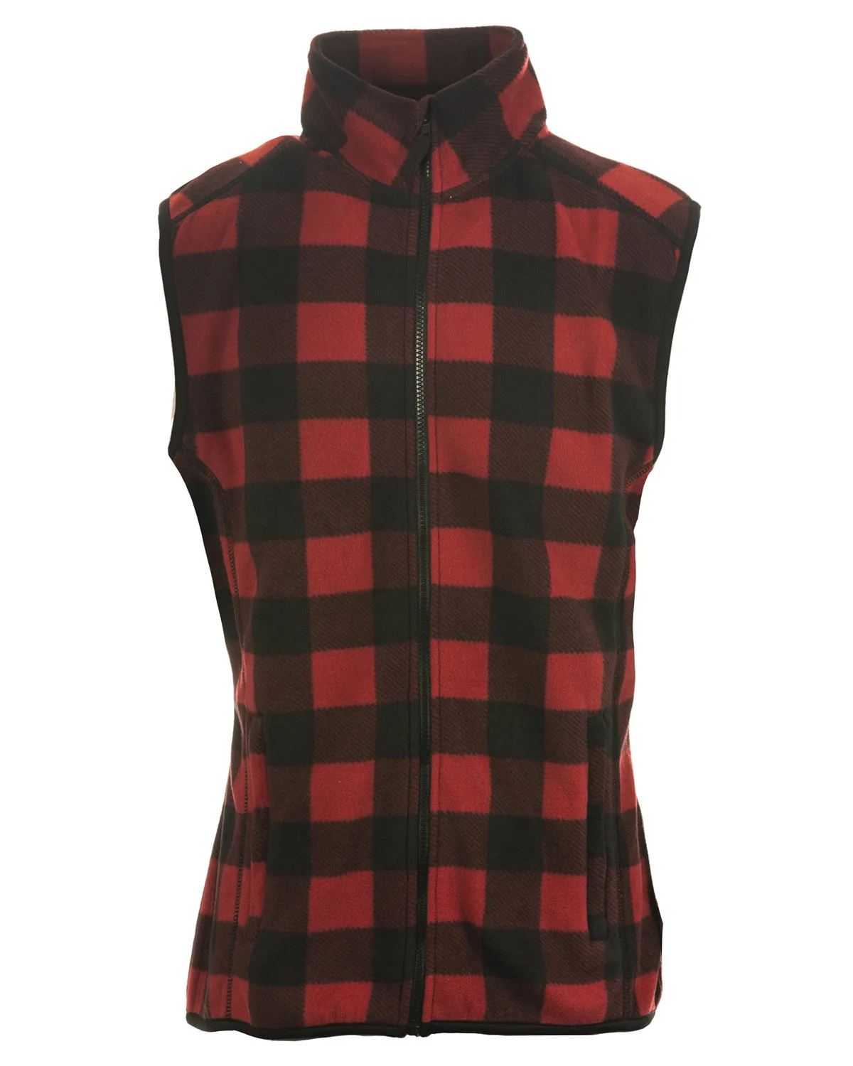 Burnside Men's Polar Fleece Vest view 5
