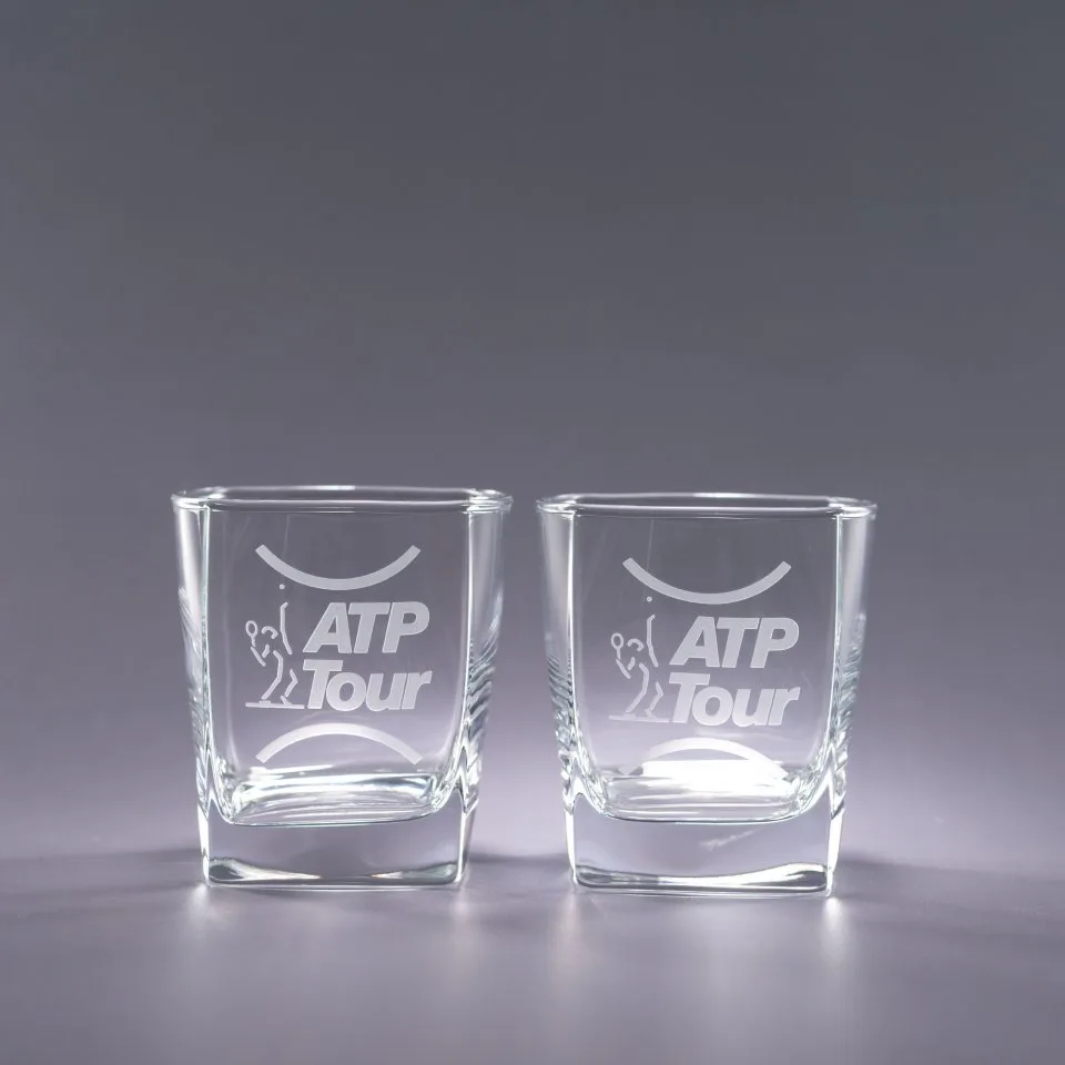 10.5 Oz. Geo On The Rocks Glasses (Set of 4)