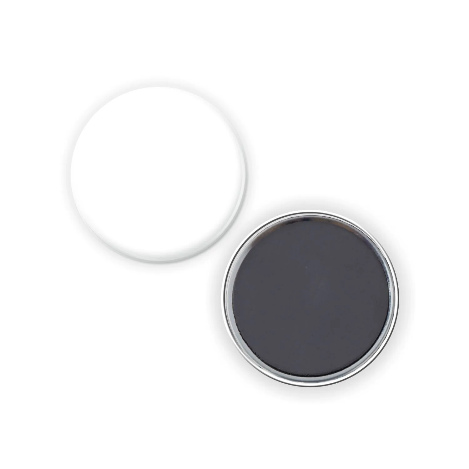 2-3/16 Diam Round Button w/ Magnet view 2