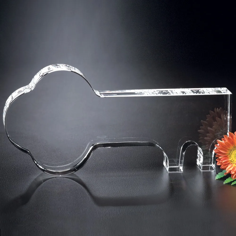 Crystal Key 6" W view 2