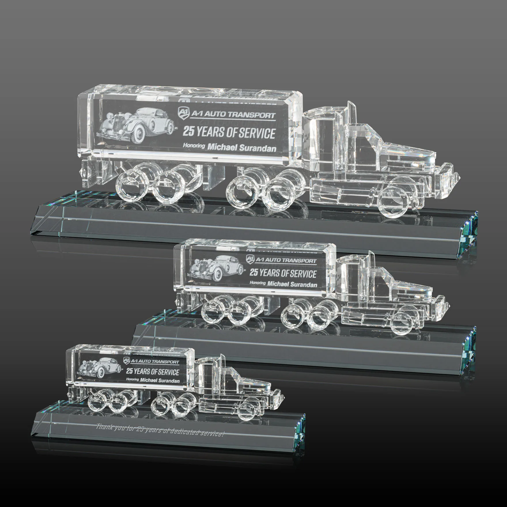 On Base, 3D Etching, Clear