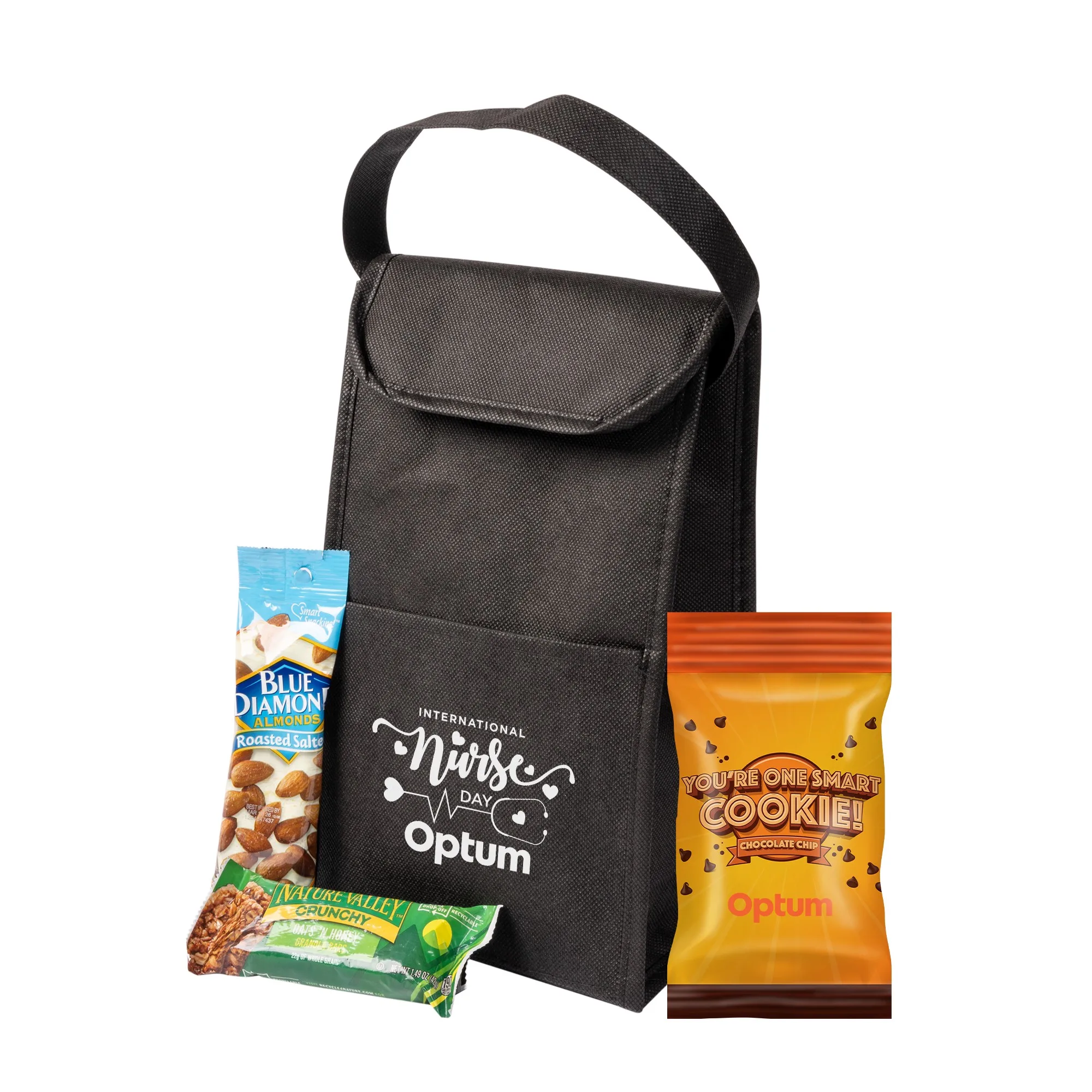 Insulated Lunch Bag with Snacks view 2