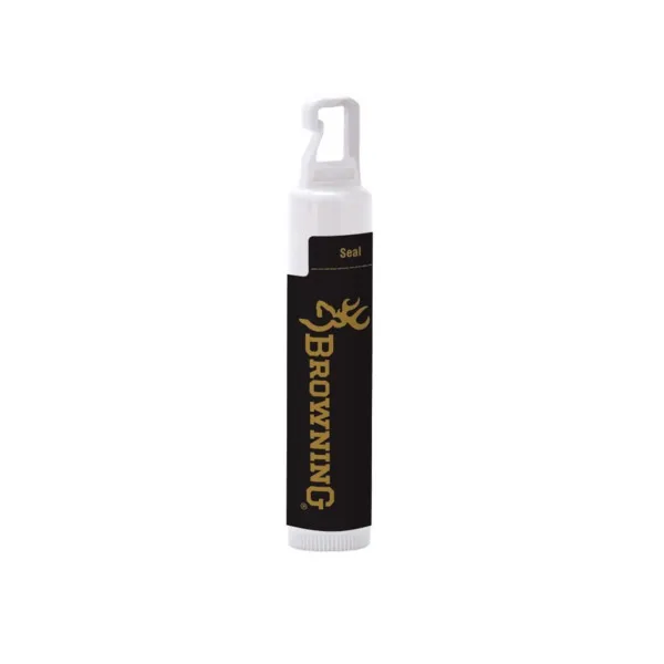 SPF 30 Soy Based Lip Balm in White Tube with Hook Cap view 2