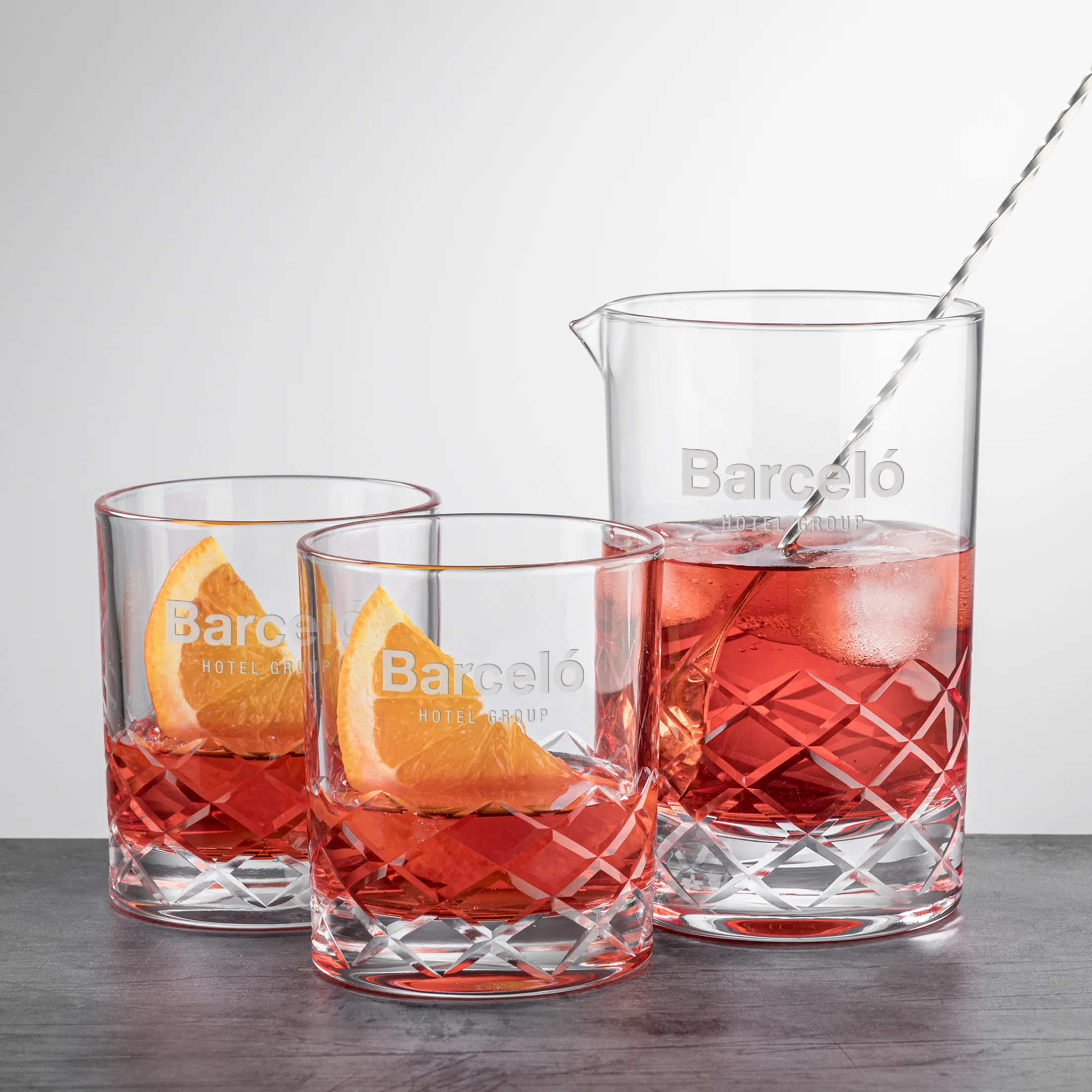 Mixing Glass & 2 OTR