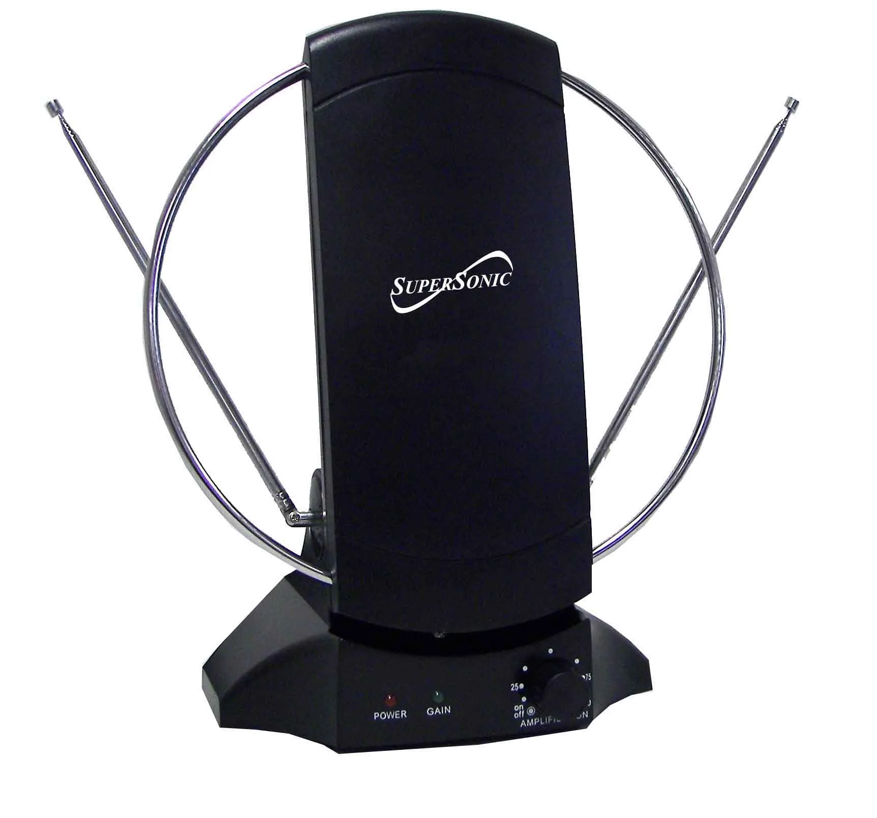 Supersonic® HDTV Digital Amplified Indoor Antenna