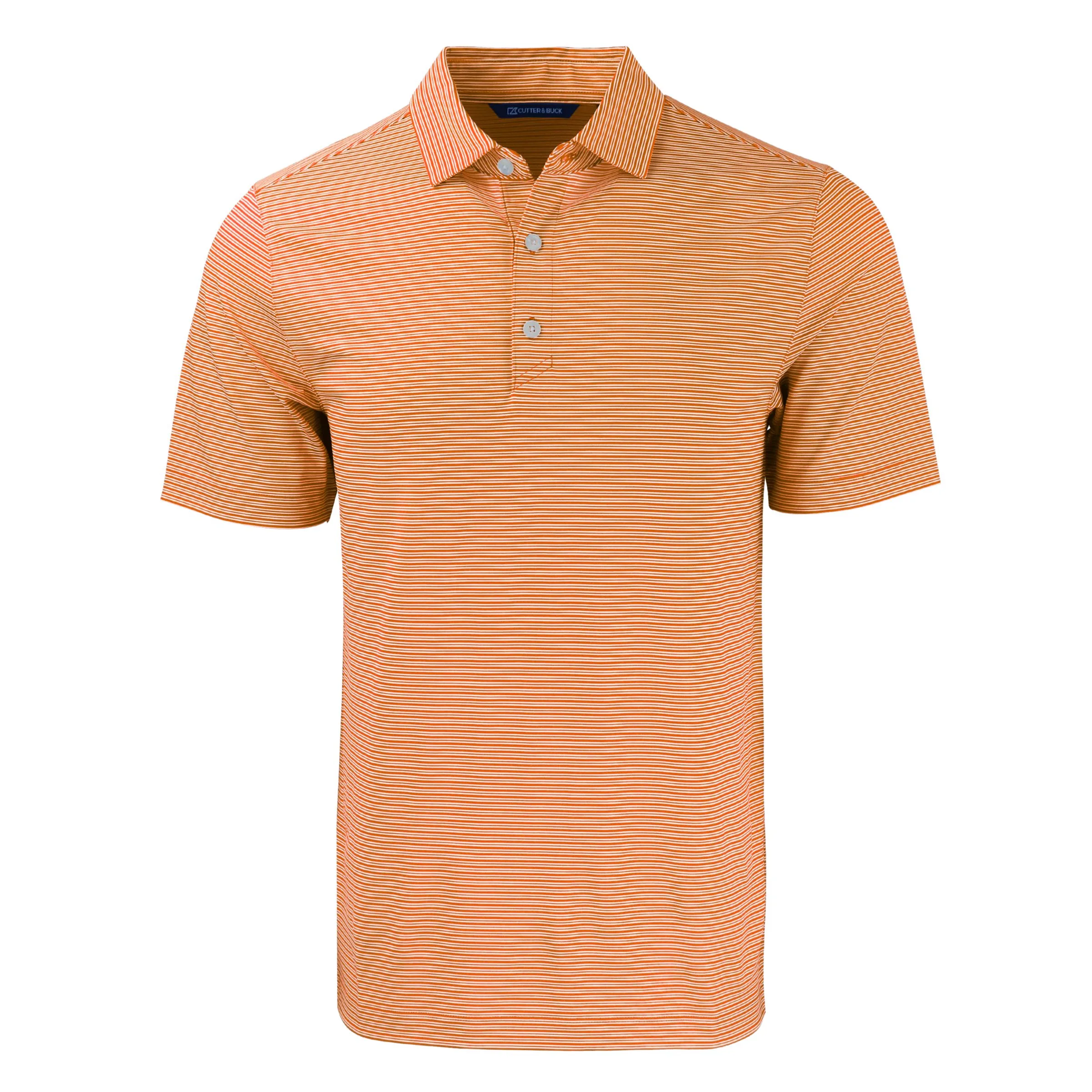 Cutter & Buck Forge Eco Double Stripe Stretch Recycled Mens Polo view 4