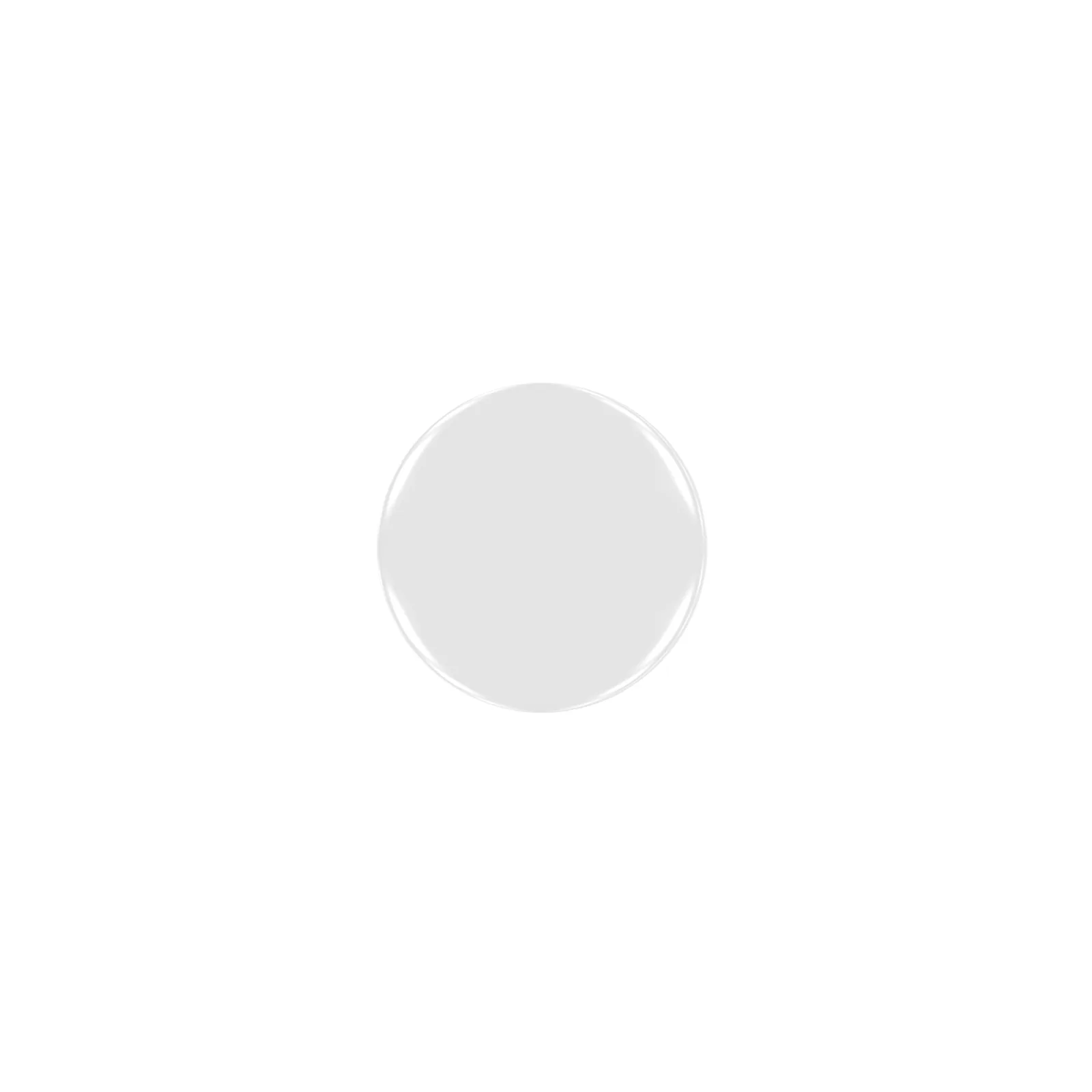 1 1/2" Round Flashing Button view 2