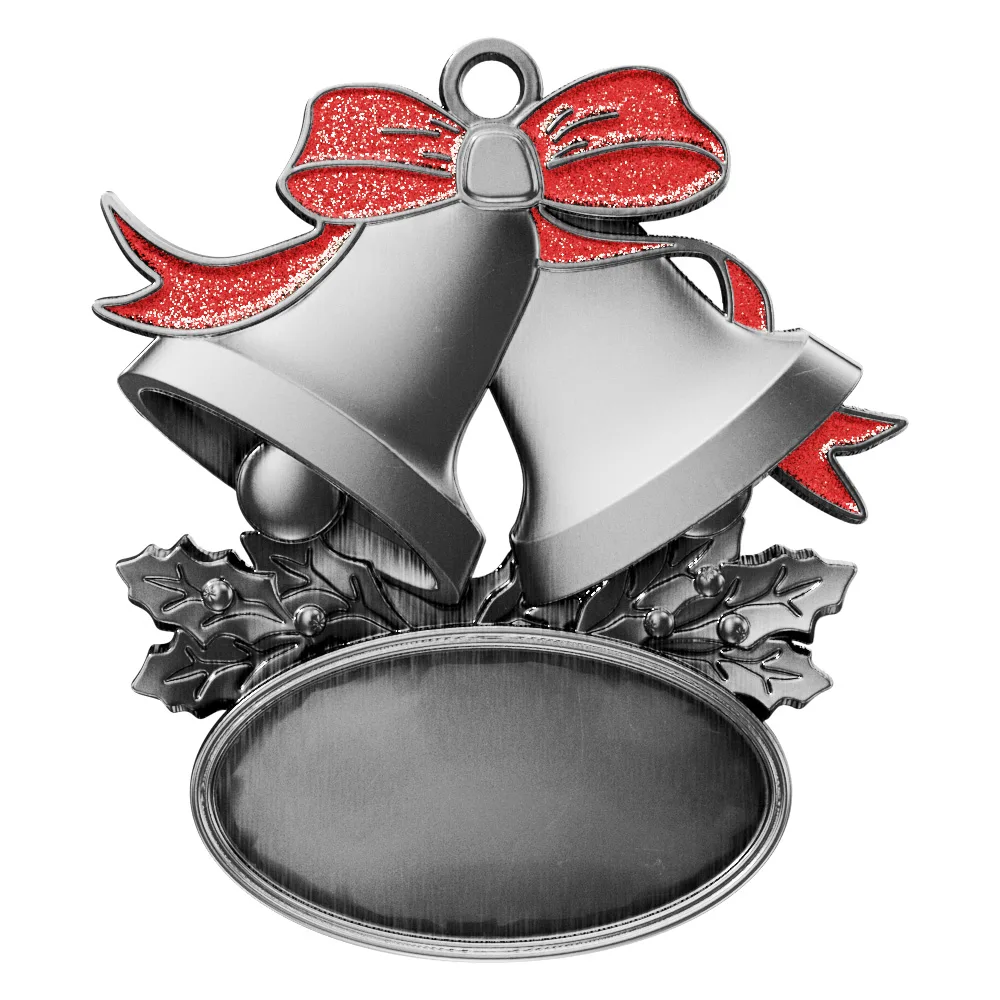 Vibraprint® Bells Holiday Ornament (2-1/2") view 2