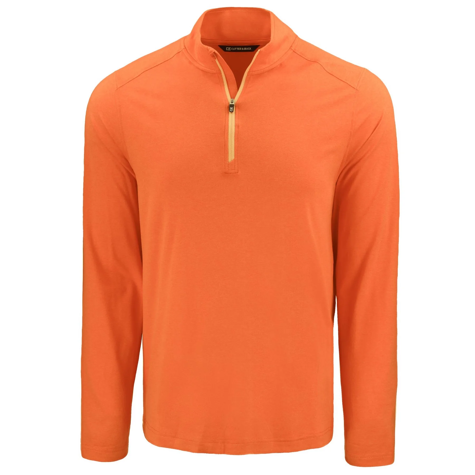 Cutter & Buck Coastline Recycled Double Peached Mens Quarter Zip Pullover view 7