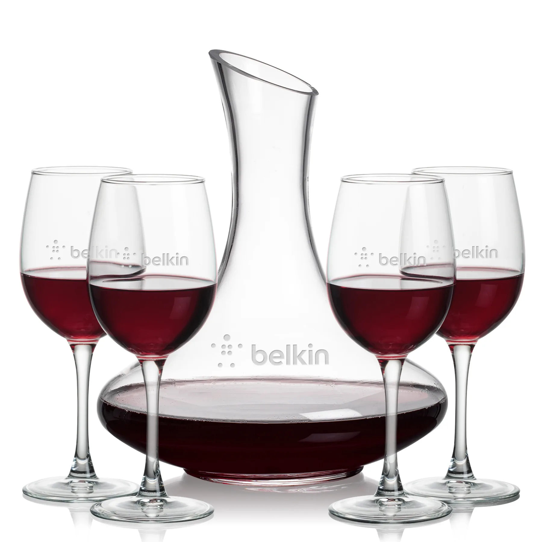 Carafe & 4 Wine