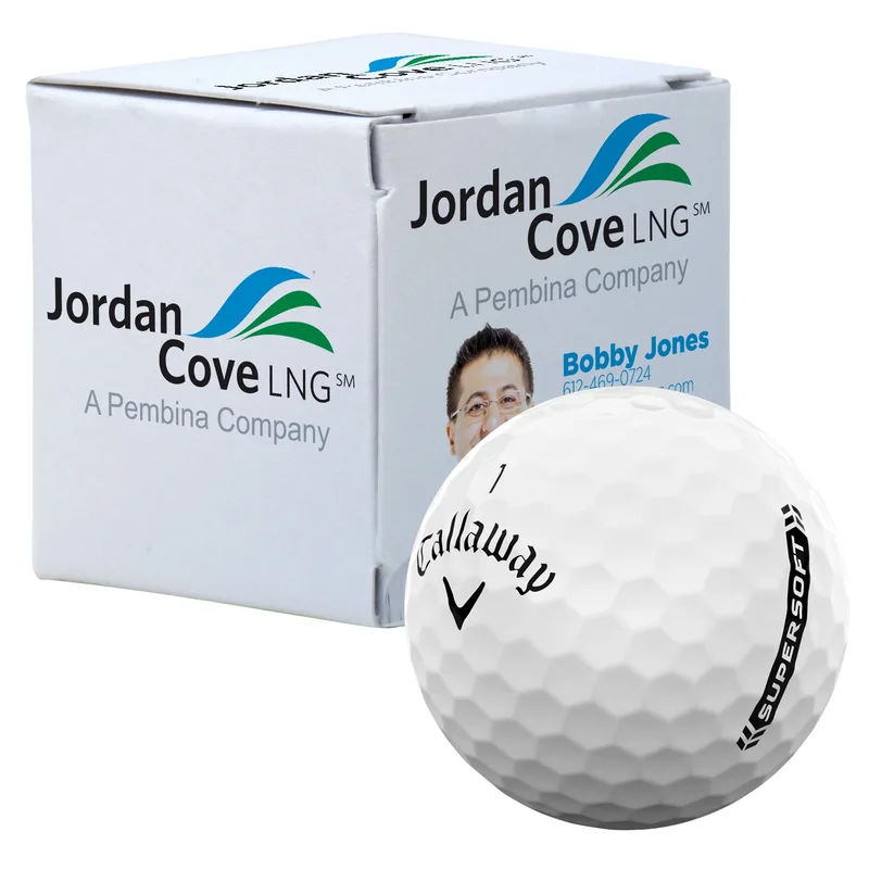 Callaway SuperSoft Golf Ball in Custom One Ball Box