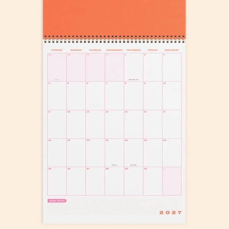Academic Calendar - Jumbo - Vertical view 4