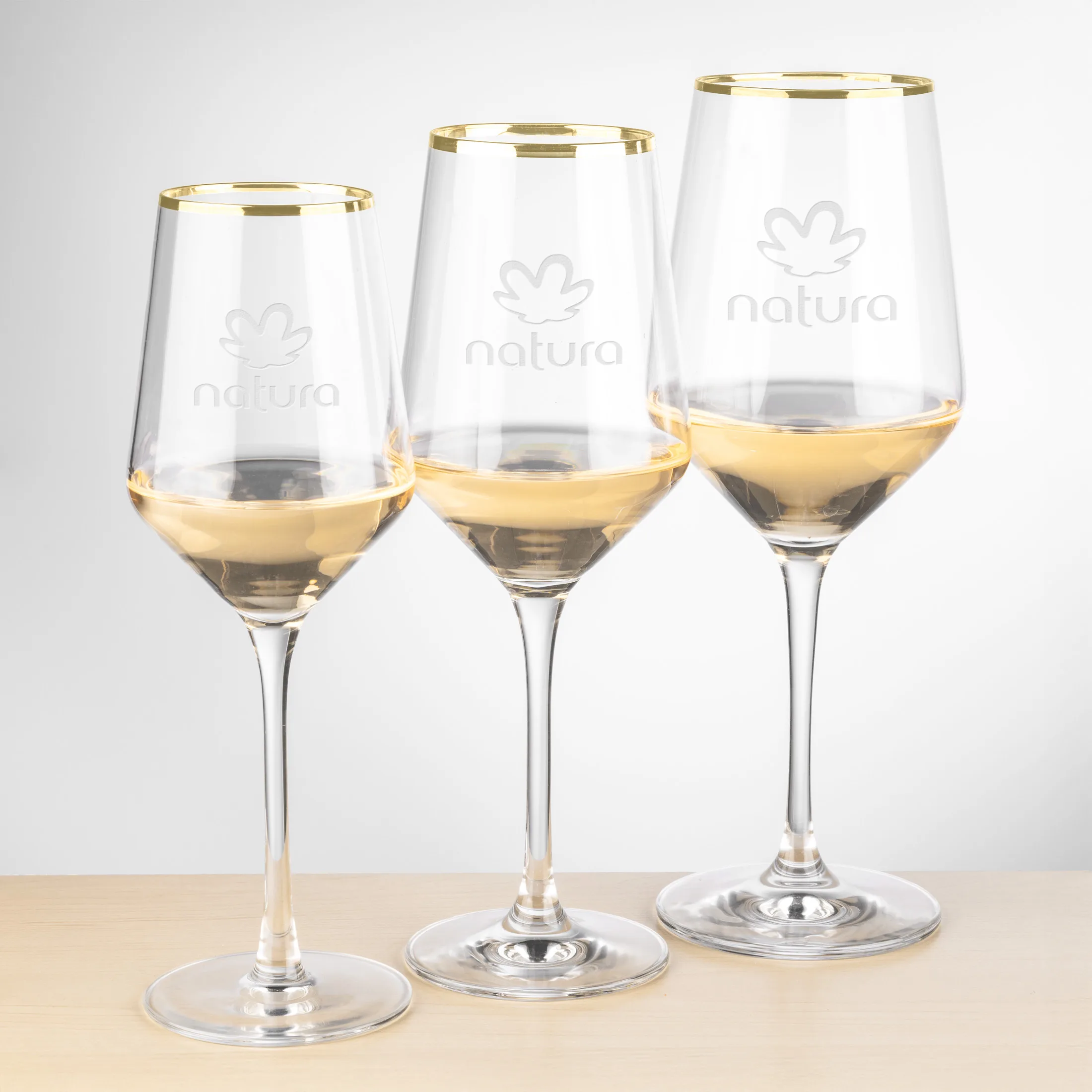 Glass Only, Deep Etch, Gold