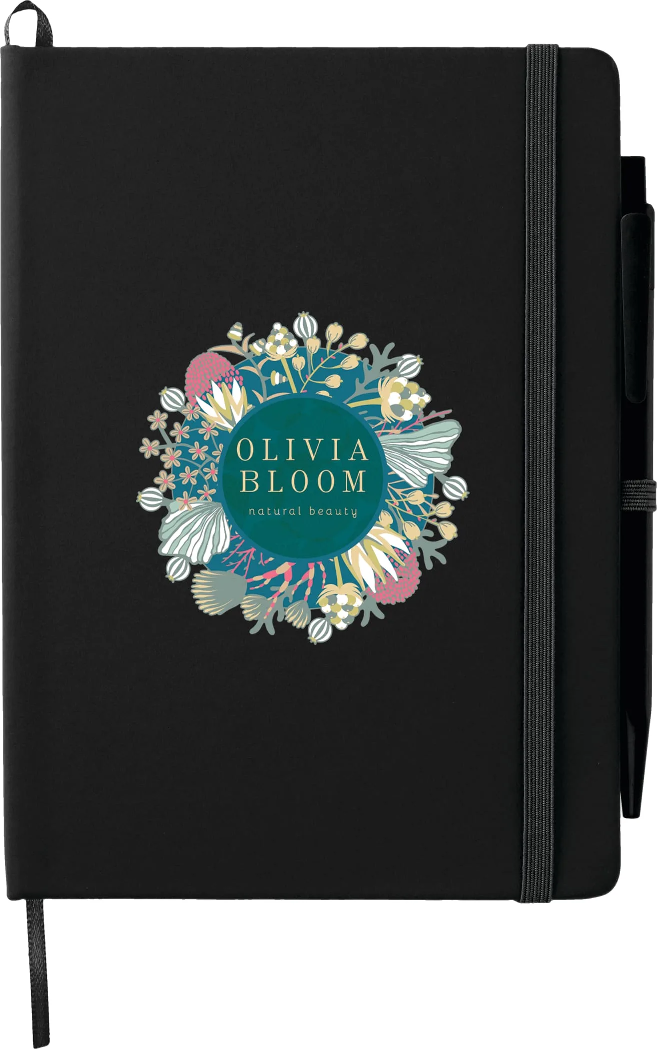 5'' x 7'' FSC® Mix Prime Notebook With Pen