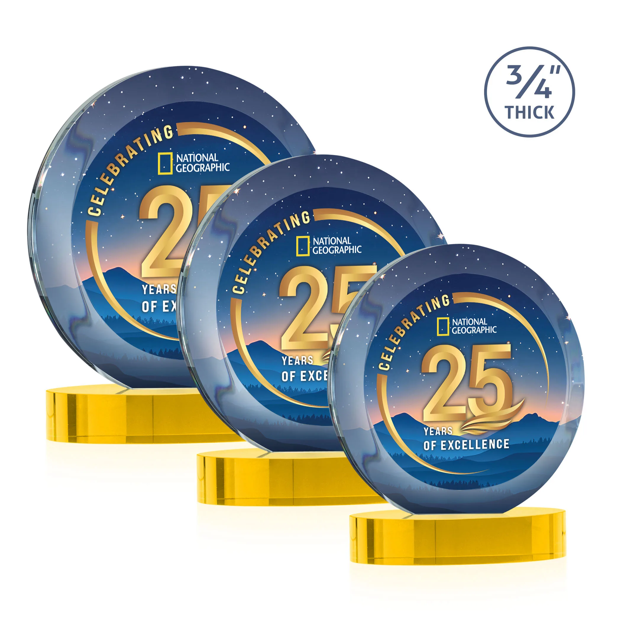 VividPrint™, Alberton base, Gold
