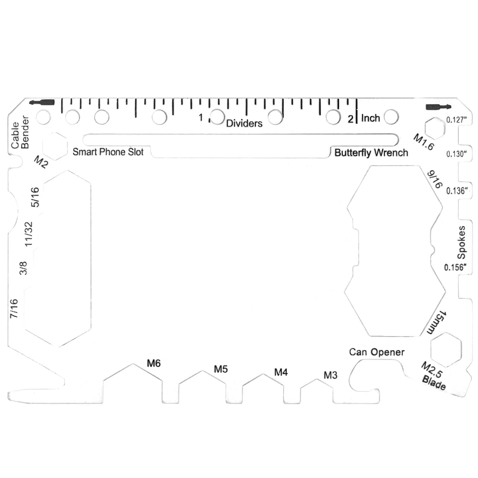 Callisto Multi-Function Survival Card Tool view 5