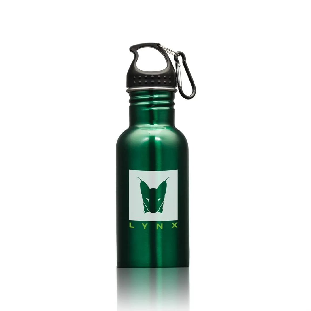Wide Mouth Bottle with Carabiner - 16oz — Wide Mouth Bottle with Carabiner - 16oz