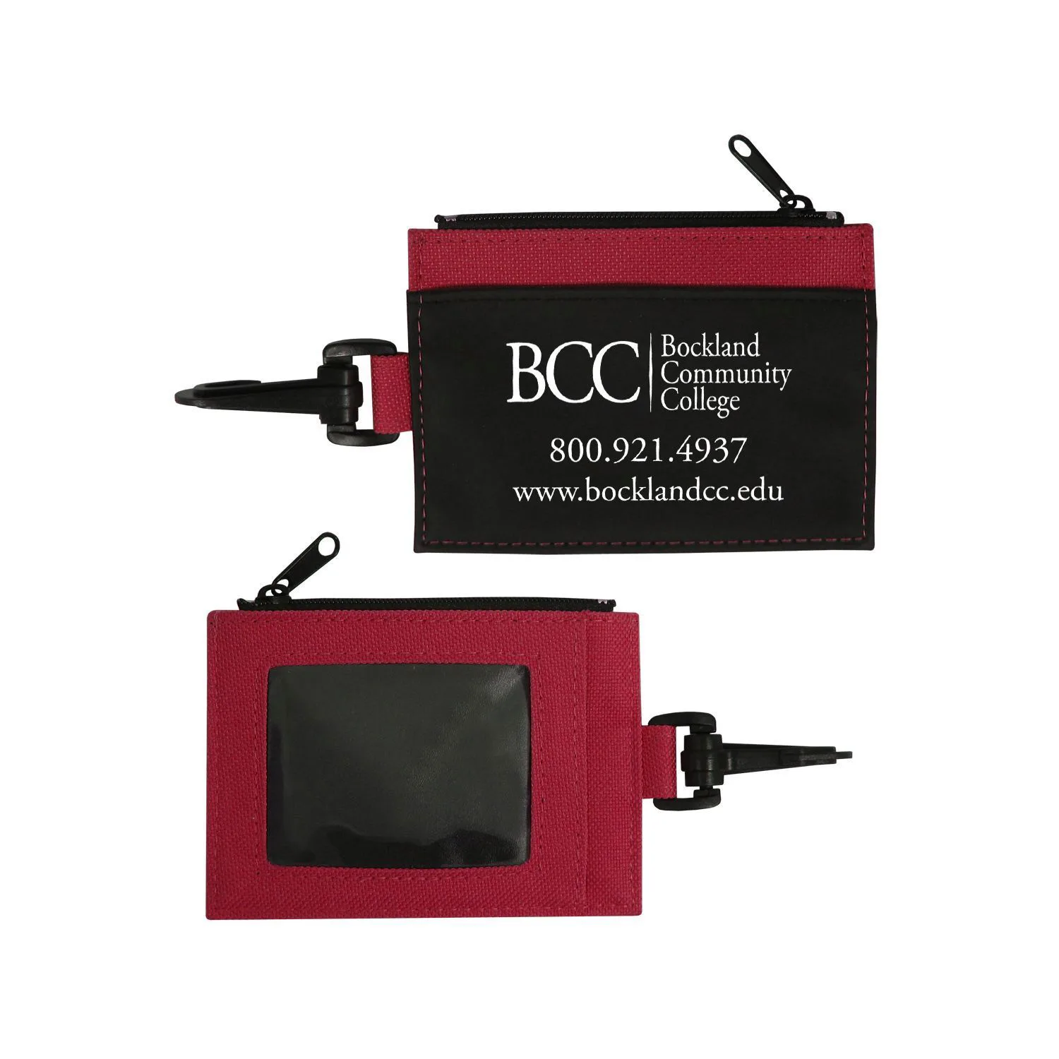 Zippered Id Wallet W/Clip view 5