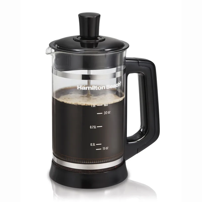 Hamilton Beach® French Press w/Cocoa Attachment