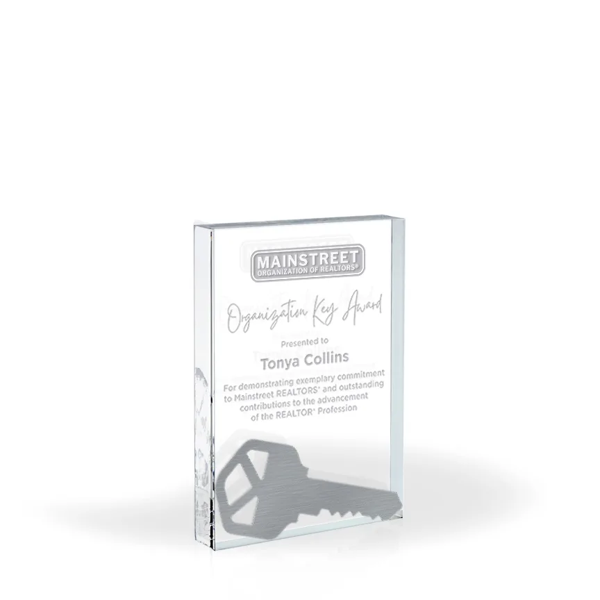 Welcome Home Acrylic Award