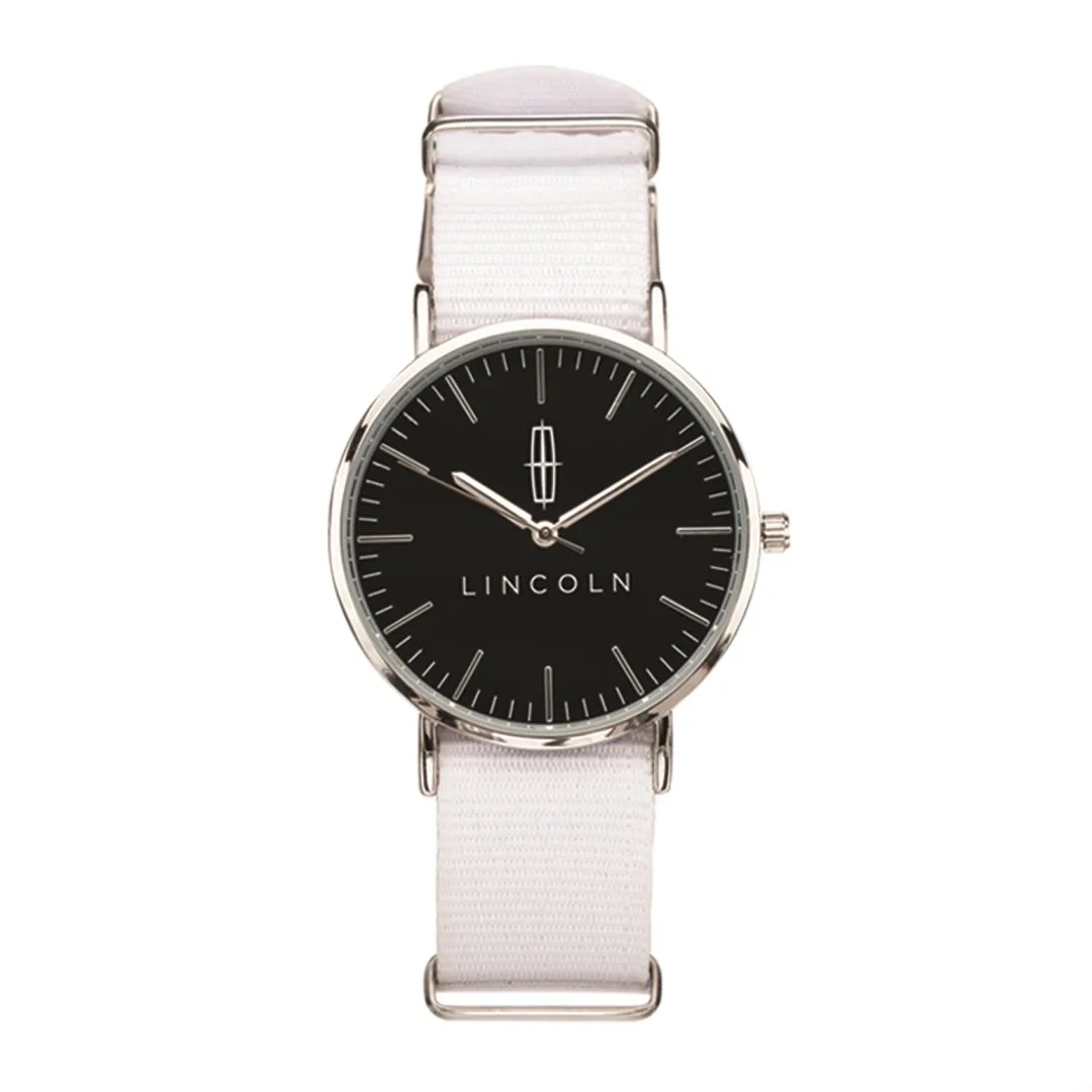White band/Black dial