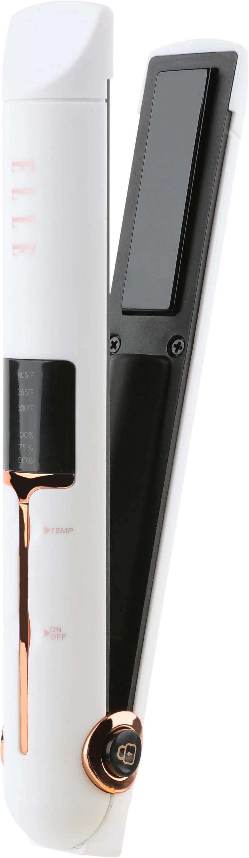 Health, Beauty & Fitness Elle Cordless Flat Iron - White