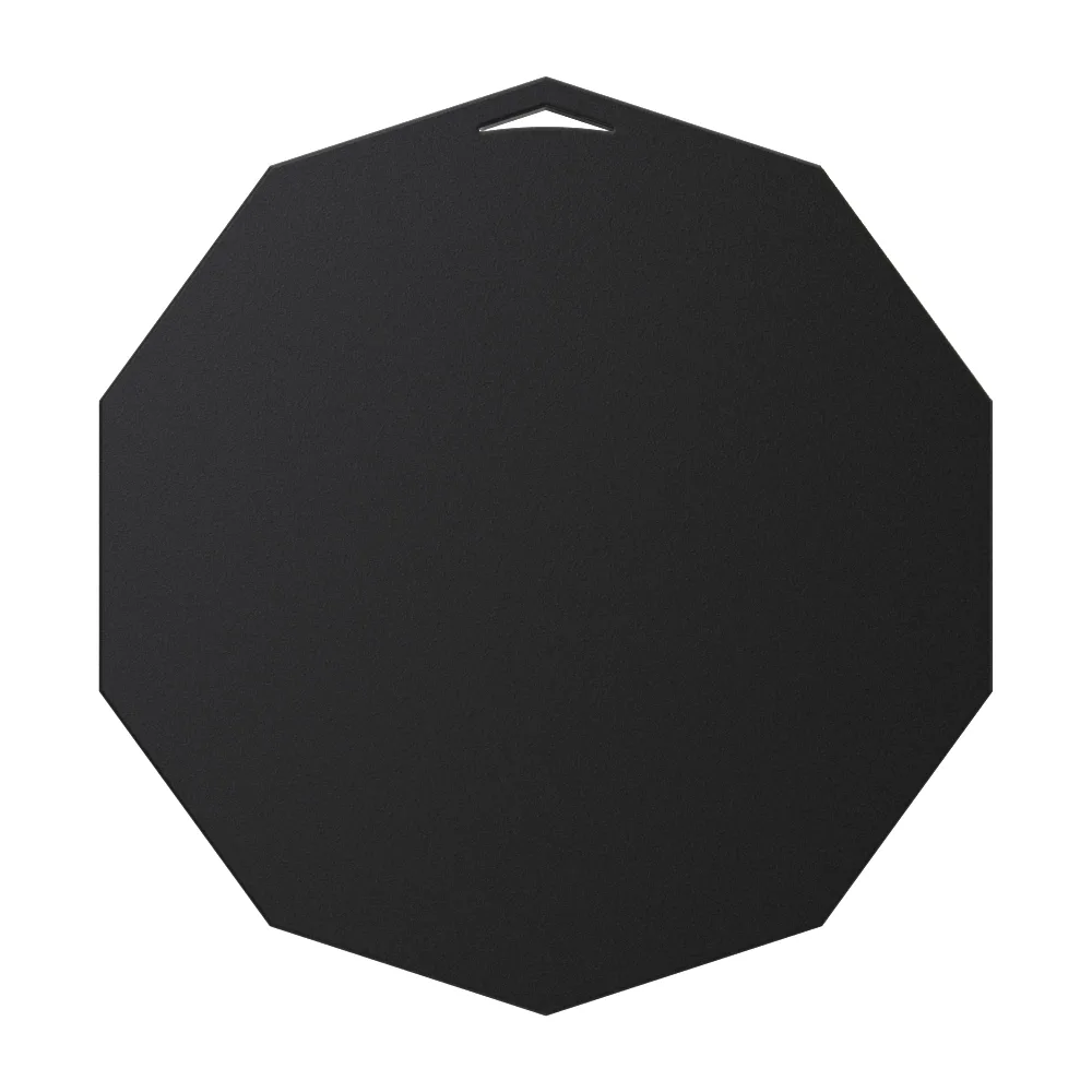 Football Decagon Colored Medallion (2") view 2