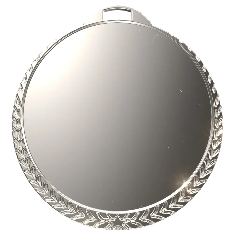 Vibraprint® Bright Laurel Leaf Insert Medallions (2-1/4") view 3