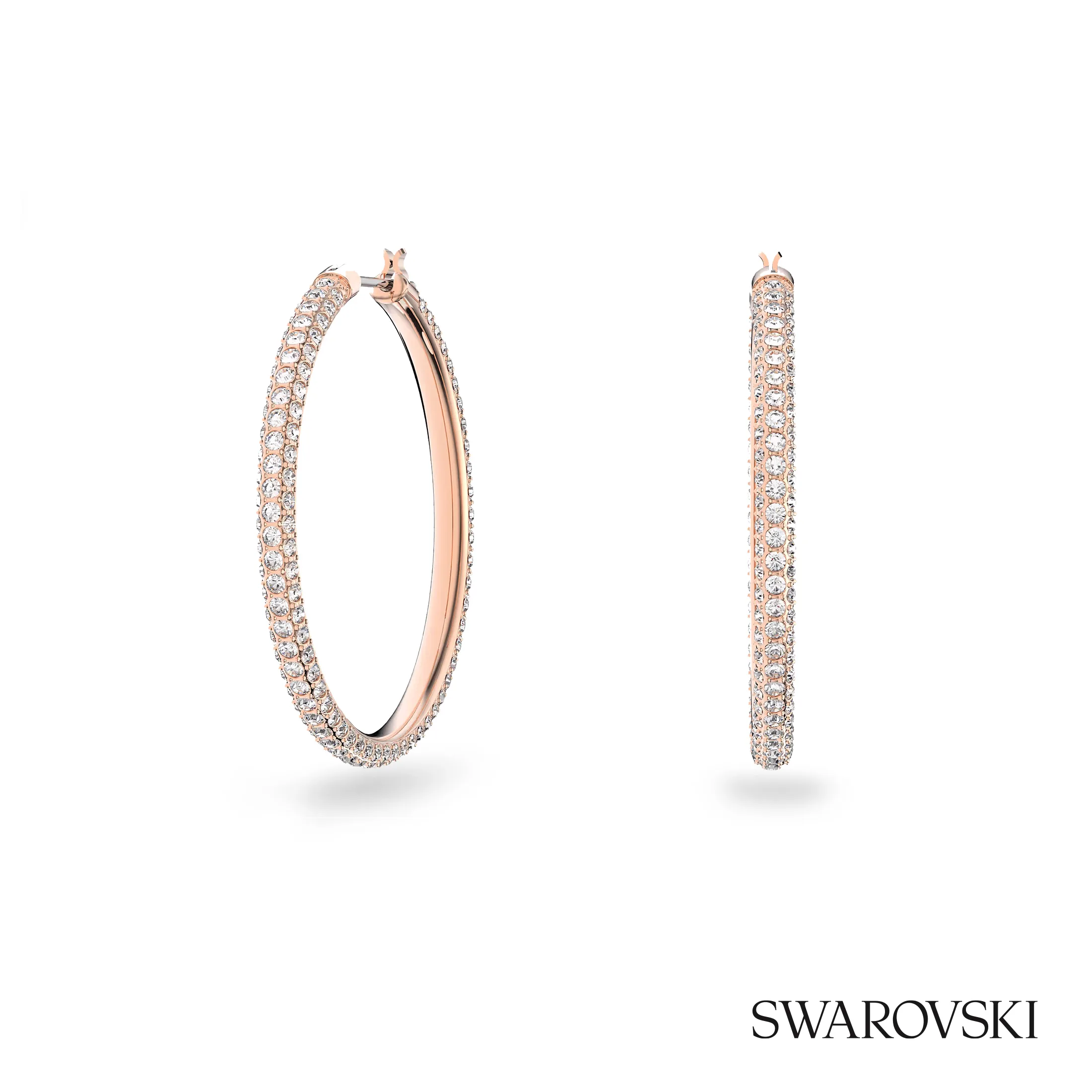 Swarovski® Dextera Hoop Earrings — Swarovski® Dextera Hoop Earrings